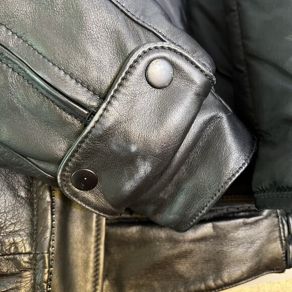 First Gear by Hein Geticke motorcycle bomber style heavy jacket thermoliner M - Picture 11 of 16